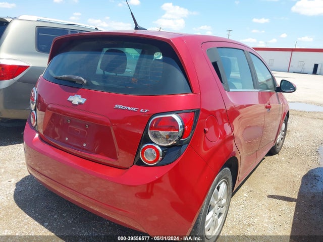 Chevrolet Sonic Lt Auto 2014 1G1JC6SH1E4141668 Image 4