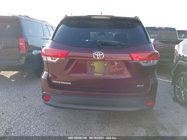 Toyota Highlander Xle 2018 5TDKZRFH1JS269638 Image 20