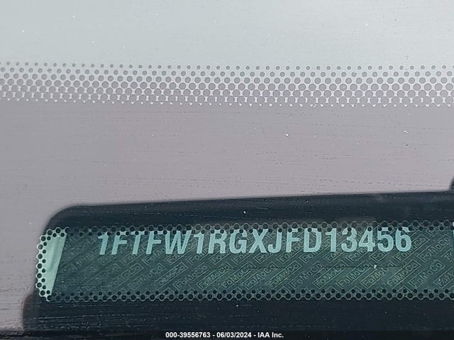 Ford F-150 Raptor 2018 1FTFW1RGXJFD13456 Image 9
