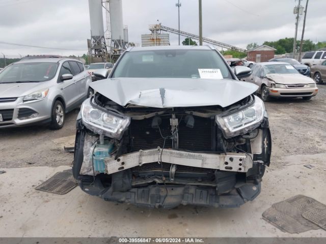 5TDJZRFH1HS376100 Toyota Highlander Xle