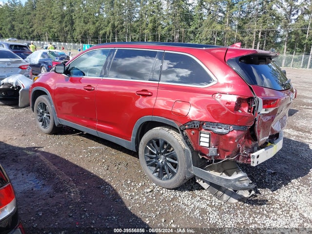 Toyota Highlander Se 2019 5TDJZRFH2KS625172 Image 3