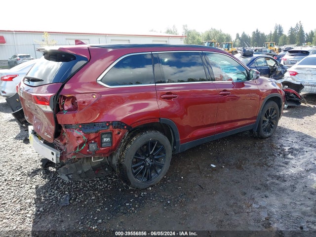 Toyota Highlander Se 2019 5TDJZRFH2KS625172 Image 4