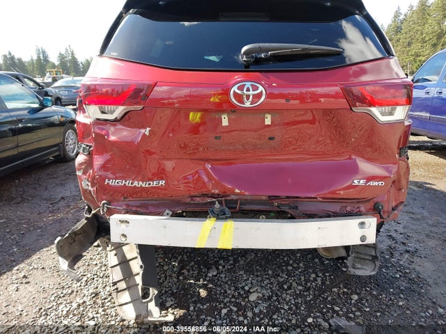 Toyota Highlander Se 2019 5TDJZRFH2KS625172 Image 6