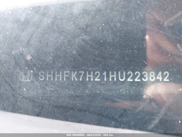 SHHFK7H21HU223842 Honda Civic Lx
