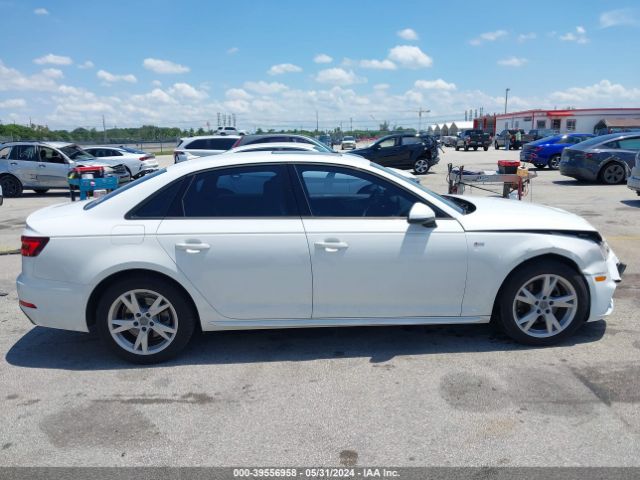 WAUKMAF44JA174059 Audi A4 2.0t Tech Ultra Premium/2.0t Ultra Premium
