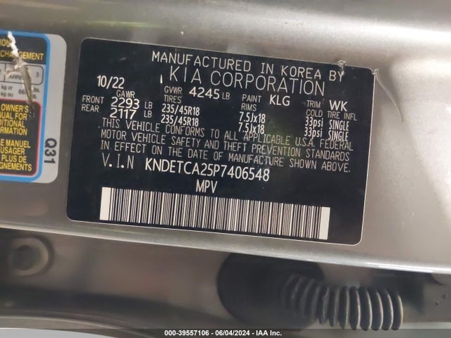 KIA Seltos Sx Turbo 2023 KNDETCA25P7406548 Image 9