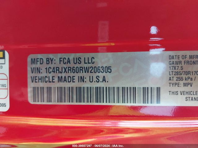 2024 JEEP WRANGLER 4XE 1C4RJXR60RW206305 Photo 8