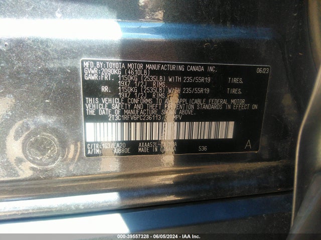 Toyota Rav4 Xle Premium 2023 2T3C1RFV6PC236113 Image 9