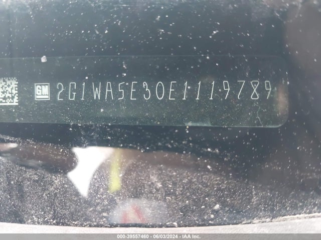 Chevrolet Impala Limited Ls 2014 2G1WA5E30E1119789 Image 9