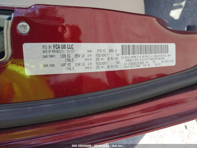 2C4RDGBG5JR156024 Dodge Grand Caravan Se