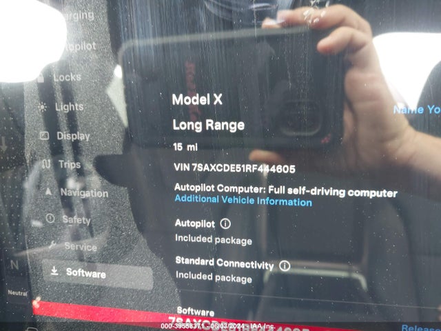 2024 TESLA MODEL X 7SAXCDE51RF444605 Photo 6