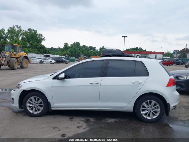 3VW217AUXFM021571 Volkswagen Golf Tsi S 4-door