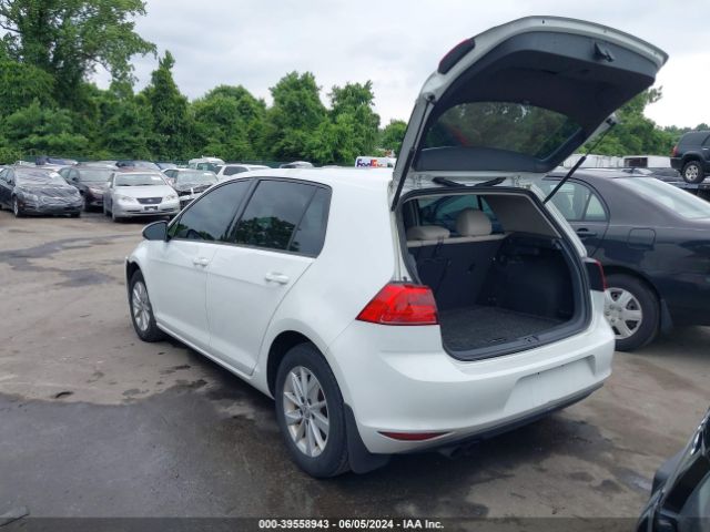 3VW217AUXFM021571 Volkswagen Golf Tsi S 4-door