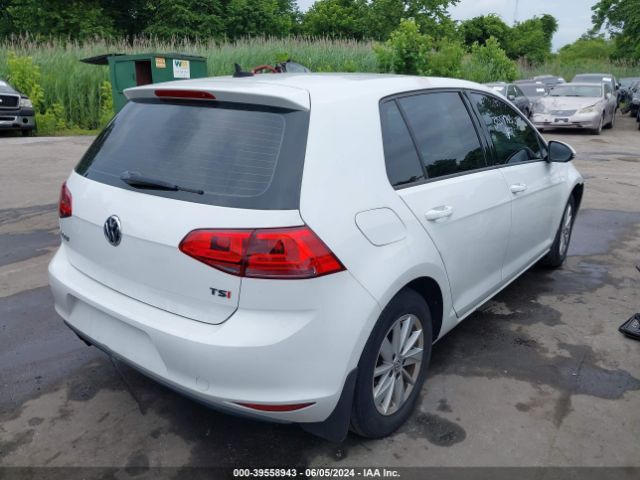 3VW217AUXFM021571 Volkswagen Golf Tsi S 4-door
