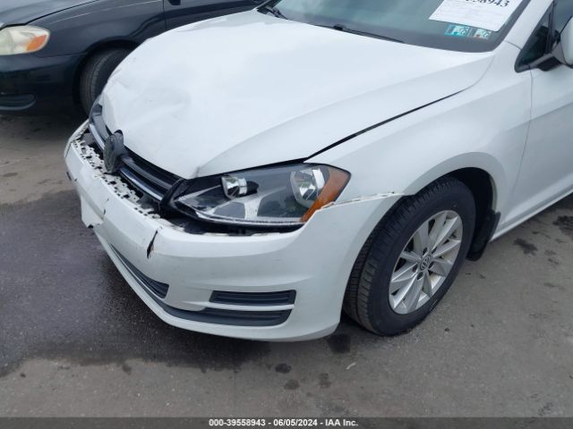 3VW217AUXFM021571 Volkswagen Golf Tsi S 4-door
