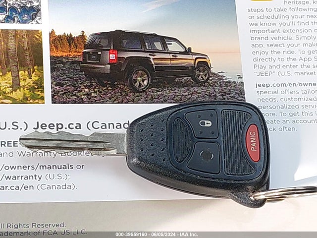 1C4NJPBBXHD103666 Jeep Patriot Sport Fwd
