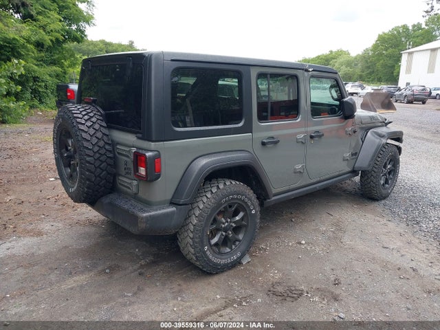 1C4HJXDG7MW593438 Jeep Wrangler Unlimited Willys 4x4