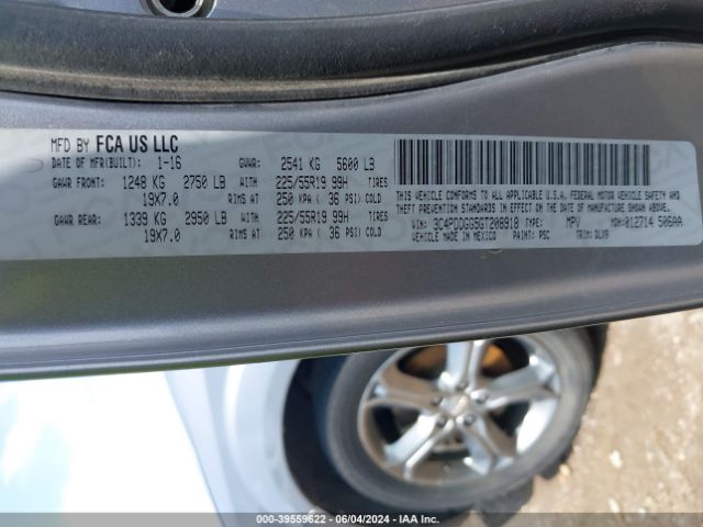3C4PDDGG5GT208918 Dodge Journey Crossroad Plus