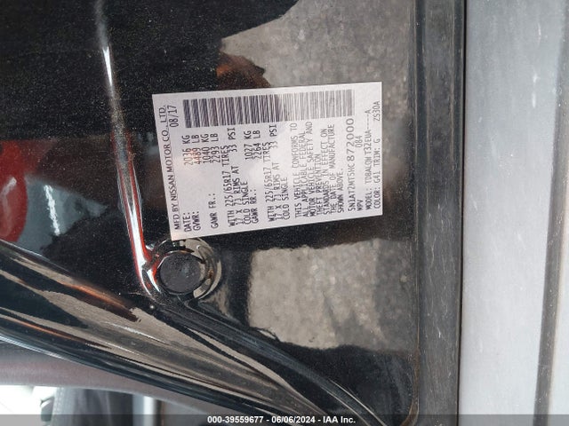Nissan ROGUE SV 2017 5N1AT2MT5HC872000 Image 9