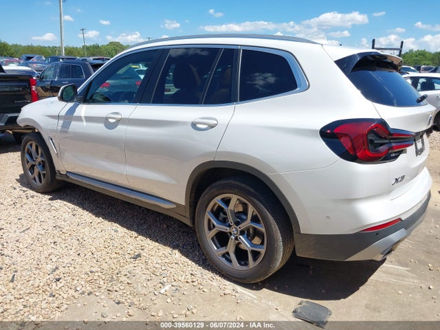 BMW X3 Sdrive30i 2023 5UX43DP08P9S59331 Image 3