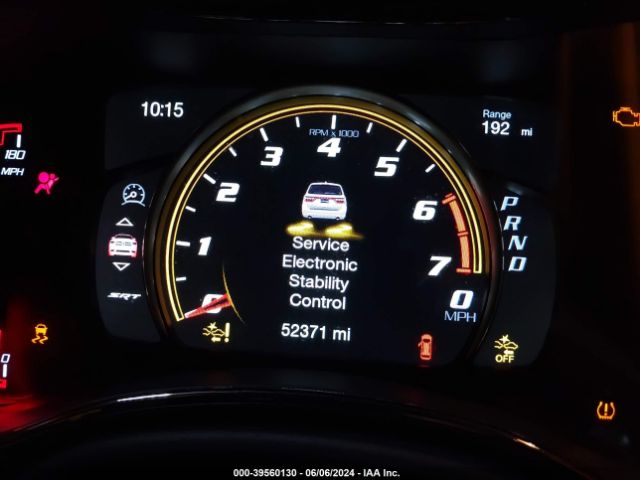 1C4SDJGJ5JC463253 Dodge Durango Srt Awd
