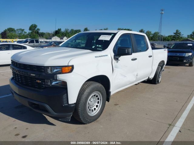1GCPYAEH8LZ192439 Chevrolet Silverado 1500 4wd  Short Bed Wt