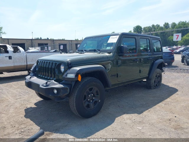 1C4HJXDN1NW151335 Jeep Wrangler Unlimited Sport 4x4