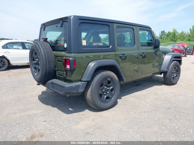 1C4HJXDN1NW151335 Jeep Wrangler Unlimited Sport 4x4
