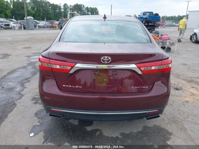 4T1BK1EBXHU256973 Toyota AVALON LIMITED