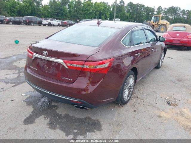 4T1BK1EBXHU256973 Toyota AVALON LIMITED