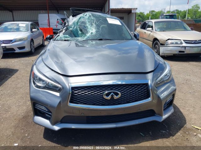 JN1FV7ARXGM451525 Infiniti Q50 3.0t Red Sport 400