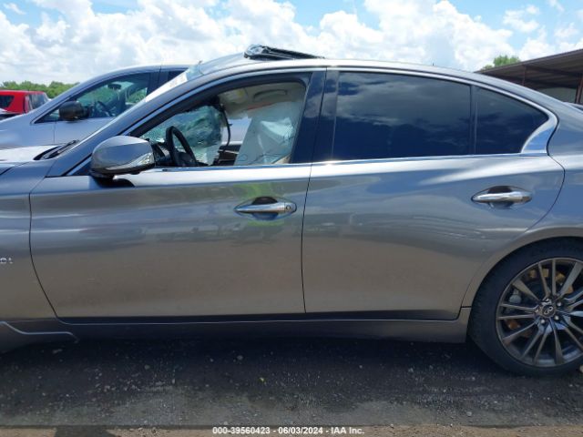 JN1FV7ARXGM451525 Infiniti Q50 3.0t Red Sport 400