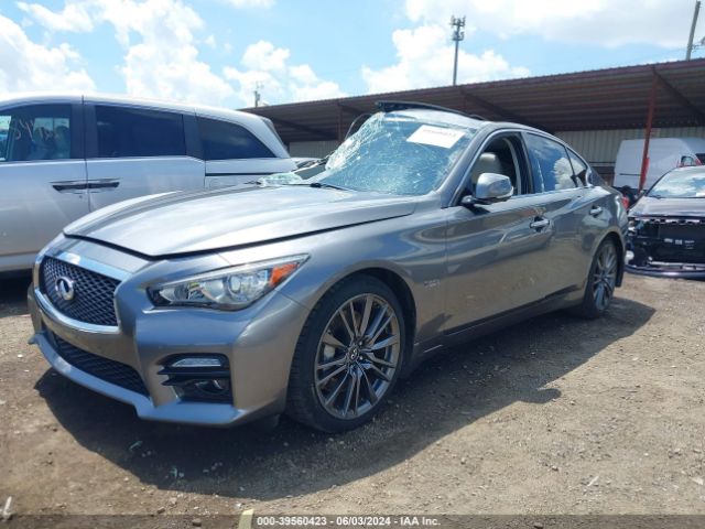 JN1FV7ARXGM451525 Infiniti Q50 3.0t Red Sport 400