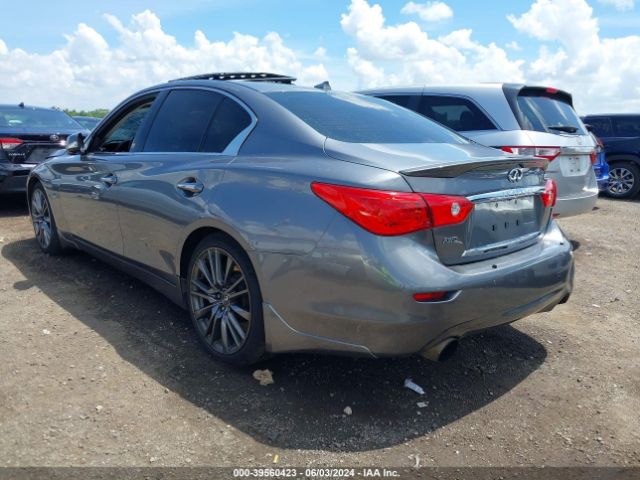 JN1FV7ARXGM451525 Infiniti Q50 3.0t Red Sport 400