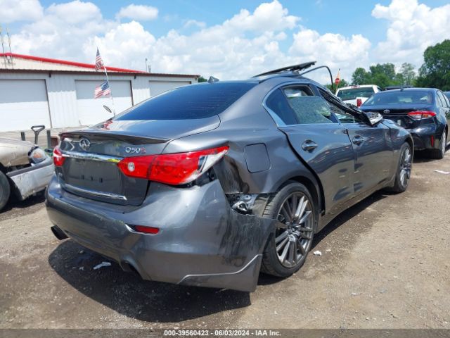JN1FV7ARXGM451525 Infiniti Q50 3.0t Red Sport 400
