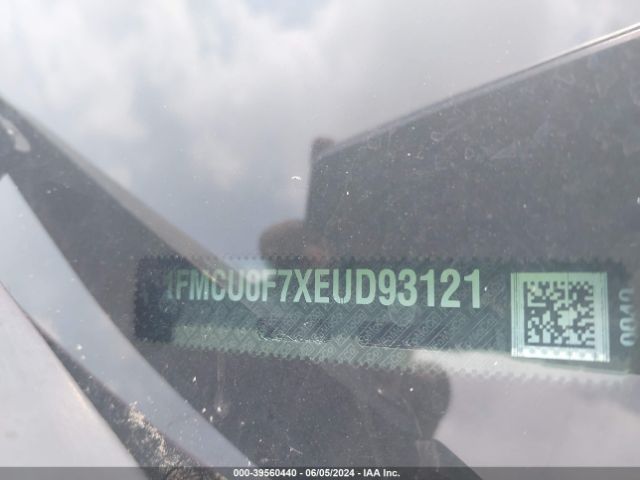 1FMCU0F7XEUD93121 Ford ESCAPE S