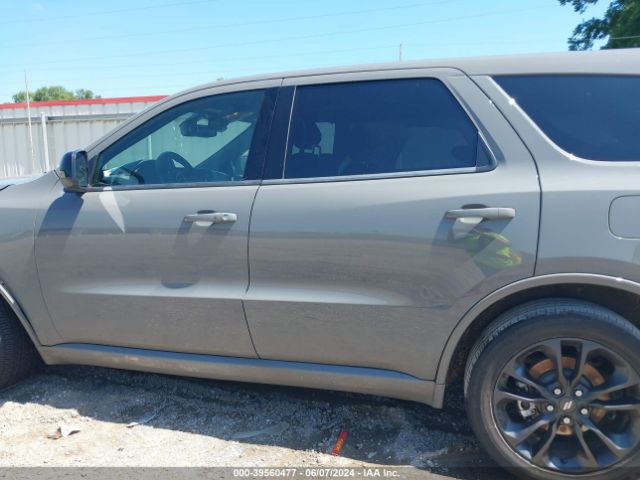 1C4RDHAGXNC173228 Dodge Durango Sxt Rwd