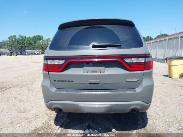 1C4RDHAGXNC173228 Dodge Durango Sxt Rwd