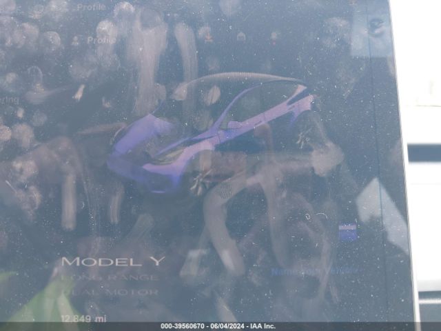 7SAYGAEE8PF848389 Tesla Model Y Awd/long Range Dual Motor All-wheel Drive