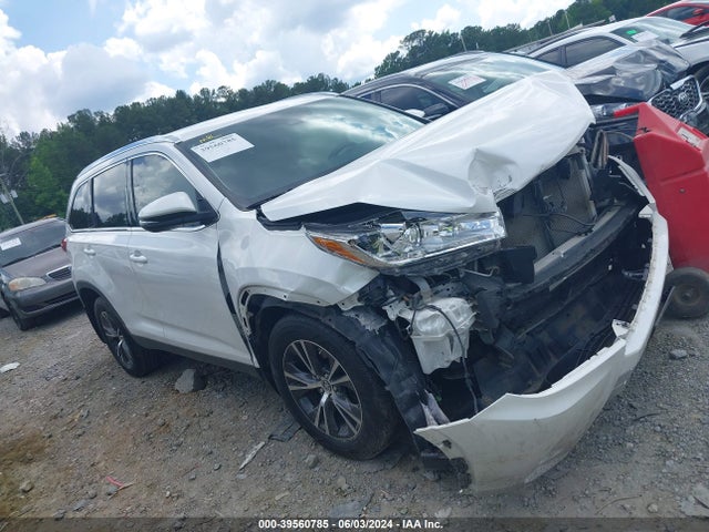 Toyota Highlander Xle 2019 5TDKZRFH3KS321529 главное изображение