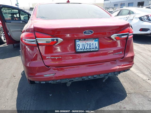 Ford Fusion Hybrid Se 2019 3FA6P0LU0KR220588 Image 6