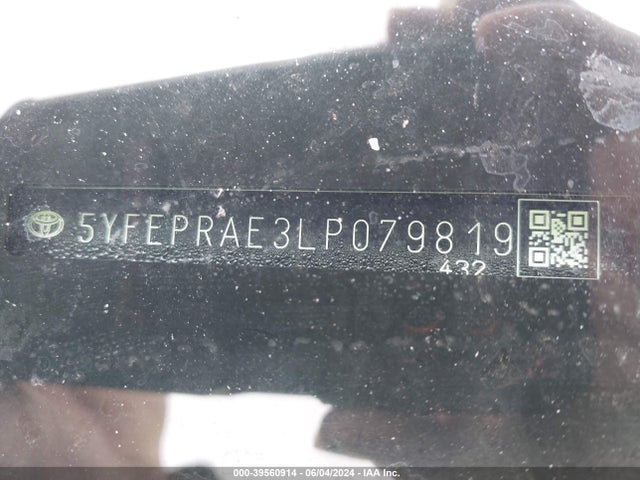 Toyota COROLLA LE 2020 5YFEPRAE3LP079819 Image 9