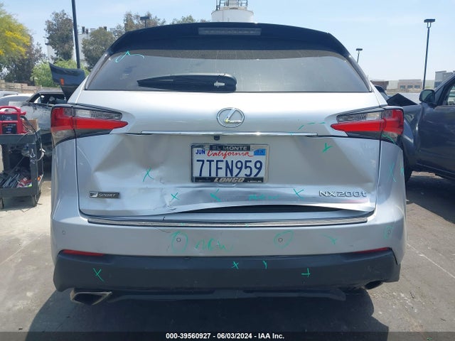 JTJYARBZ4G2037581 Lexus Nx 200t F Sport