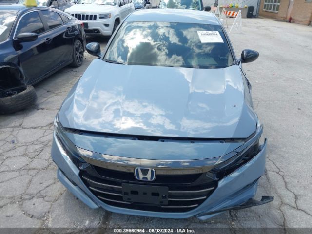 1HGCV3F28NA010433 Honda Accord Hybrid Sport