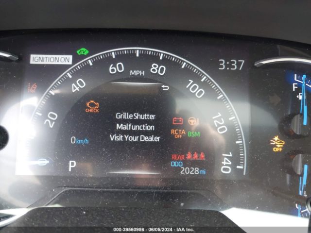 4T3RWRFVXRU133869 Toyota Rav4 Xle Hybrid