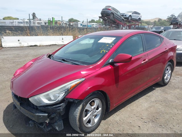 Hyundai ELANTRA SE 2014 5NPDH4AE8EH540962 Image 2