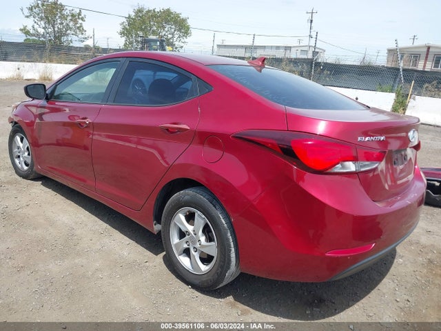 Hyundai ELANTRA SE 2014 5NPDH4AE8EH540962 Image 3