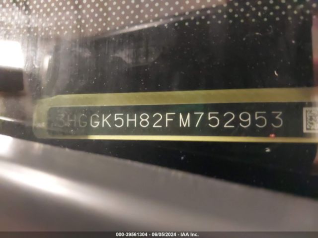 3HGGK5H82FM752953 Honda Fit Ex/ex-l