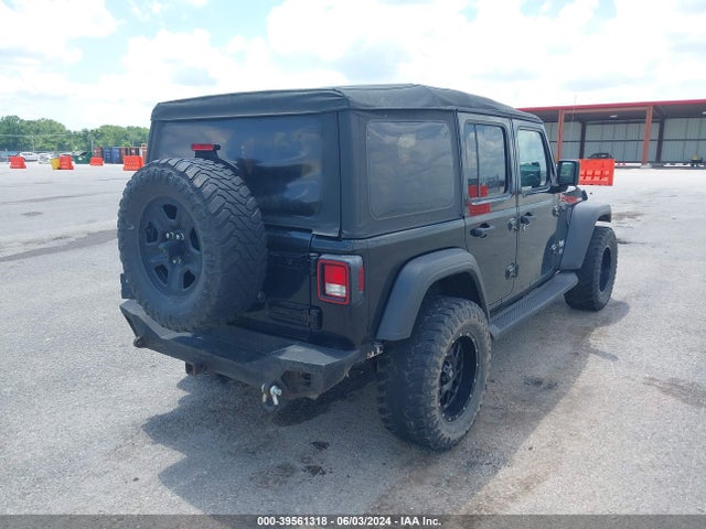 1C4HJXDGXJW151250 Jeep Wrangler Unlimited Sport 4x4