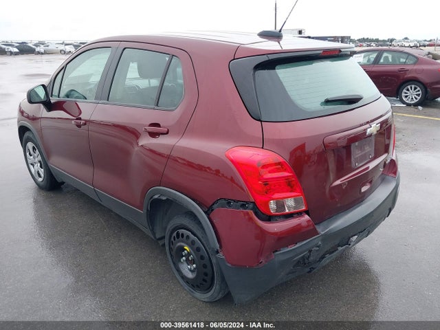 Chevrolet Trax 1ls 2016 3GNCJKSB2GL254396 Image 3